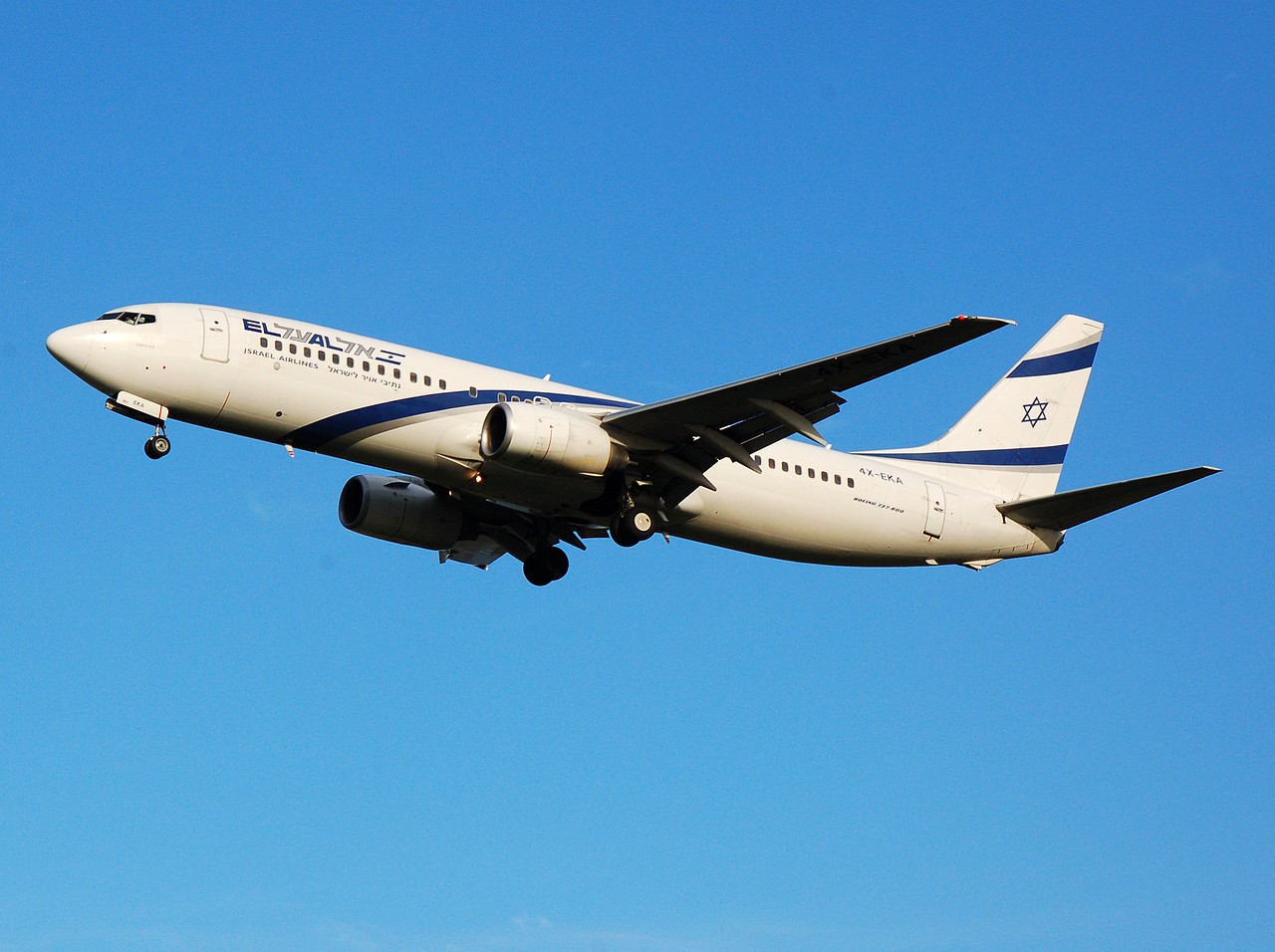 4X-EKA - 737-858 - El Al Israel Airlines - BRU - 26-11-2006