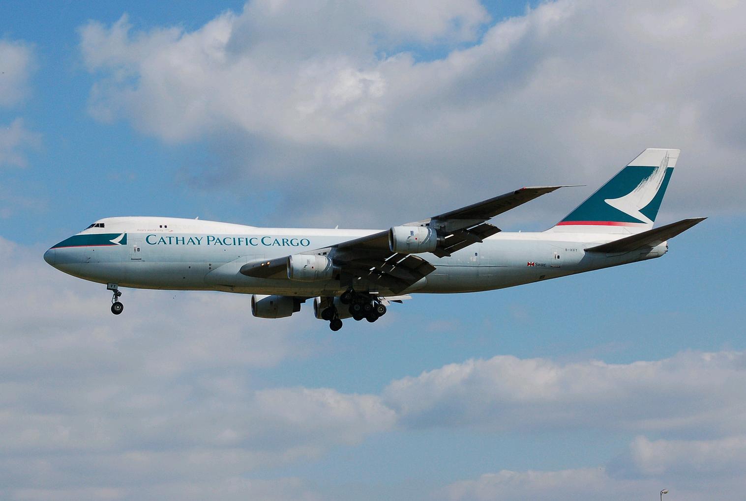 B-HYT - 747-200F - Cathay Pacific - BRU - 08-09-2006