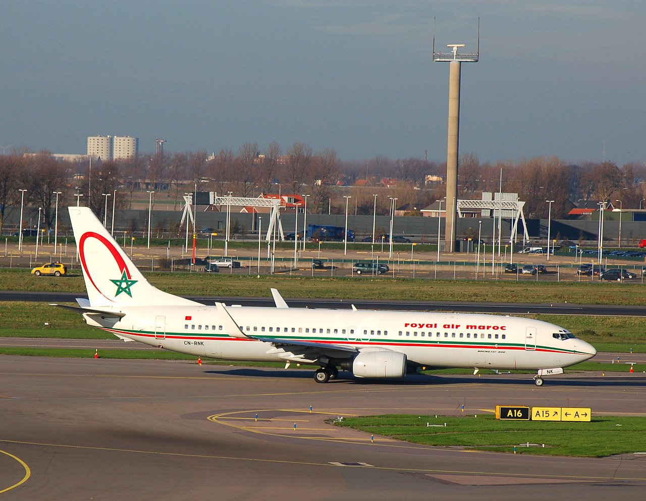 CN-RNK - 737-8B6(WL) - Royal Air Maroc - AMS - 27-11-2006
