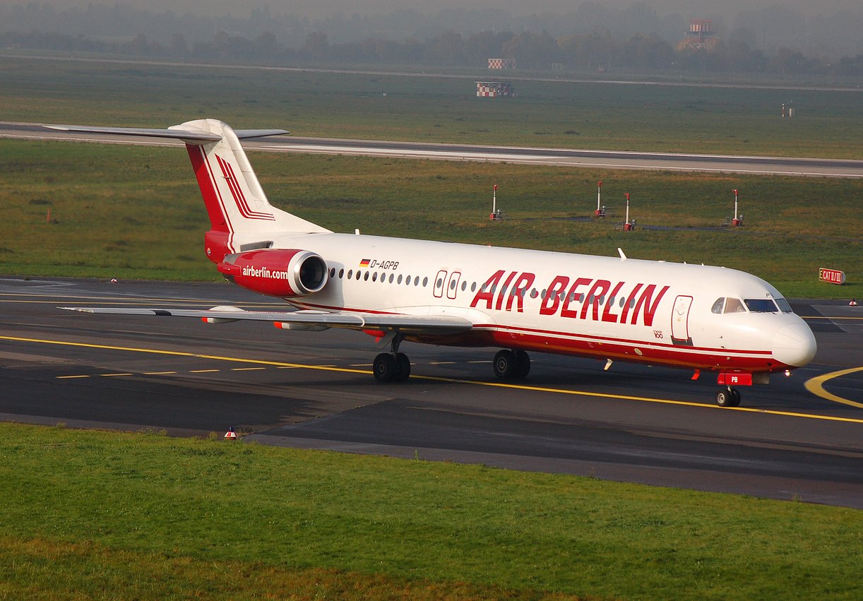D-AGPB - Fokker 100 - Air Berlin - DUS - 03-11-2006