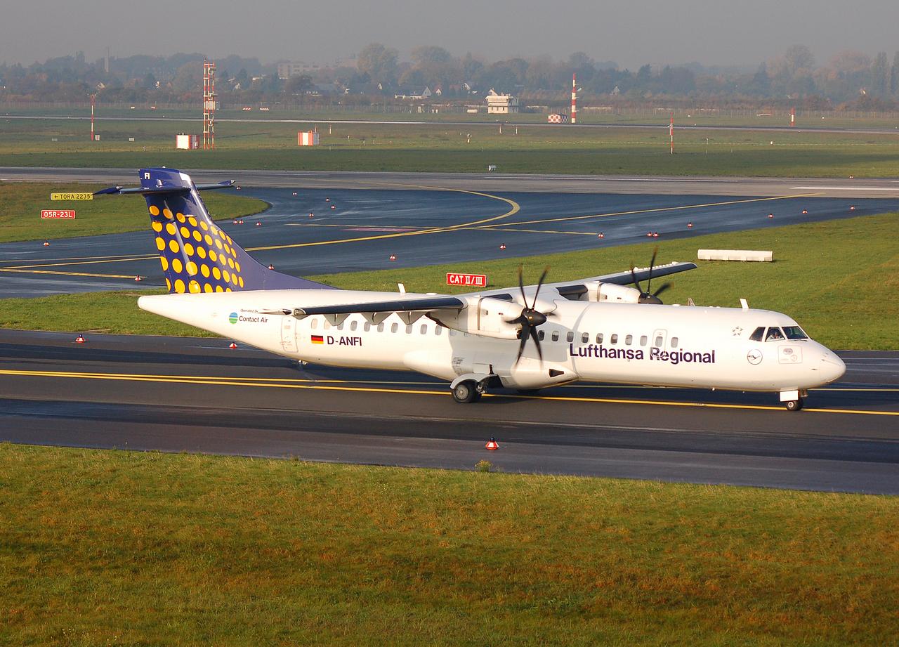 D-ANFI - ATR 72-500 (72-212A) - Lufthansa Regional - DUS - 03-11-2006