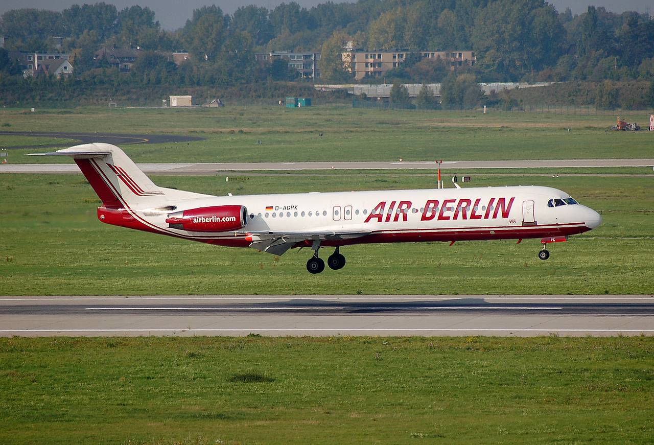 D-APGK - Fokker 100 - Air Berlin - DUS - 14-10-2006