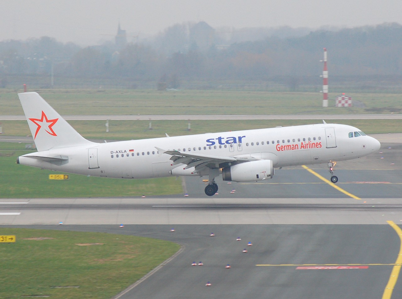 D-AXLA - A320-232 - Star XL German Airlines - DUS - 23-12-2006