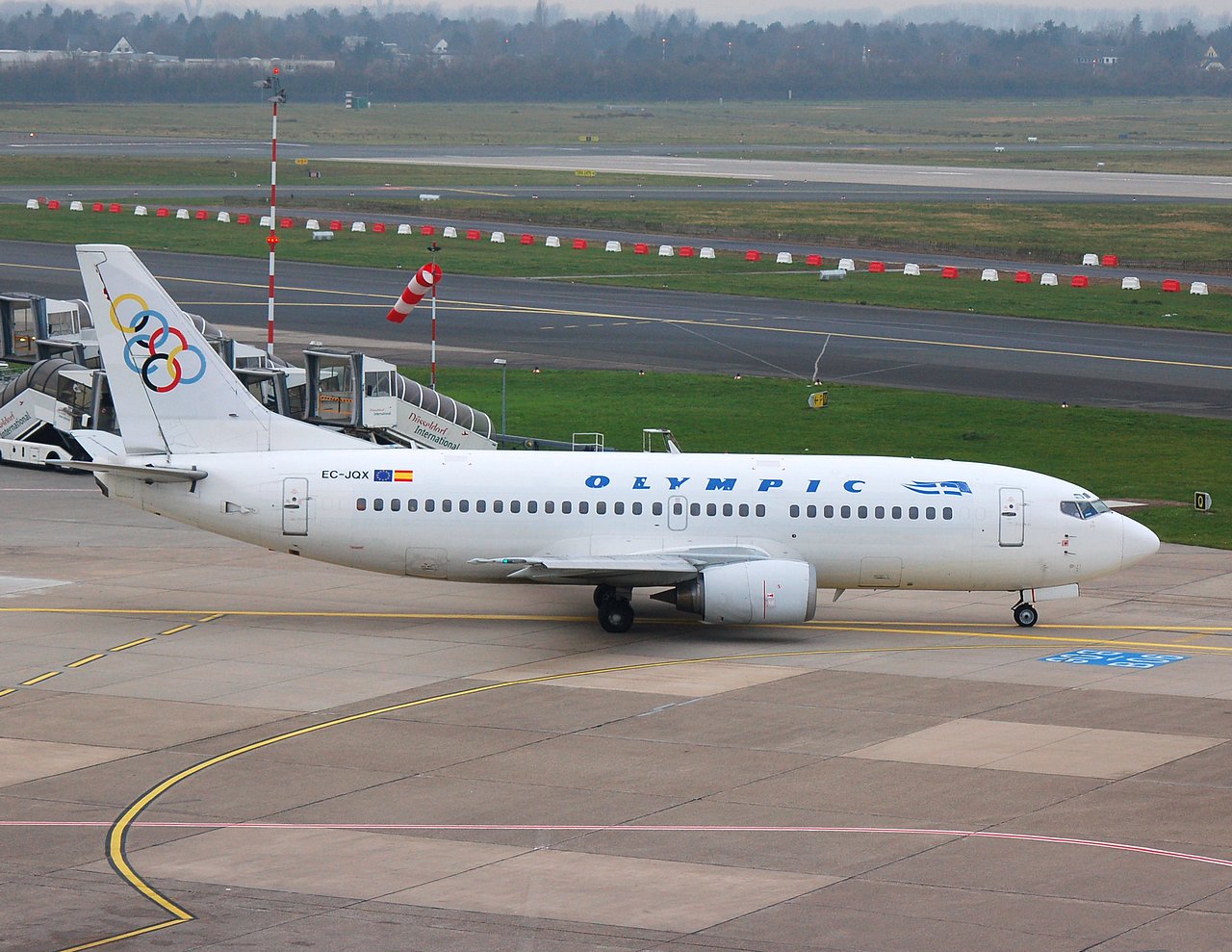 EC-JQX - 737-329 - Olympic Airlines - DUS - 23-12-2006