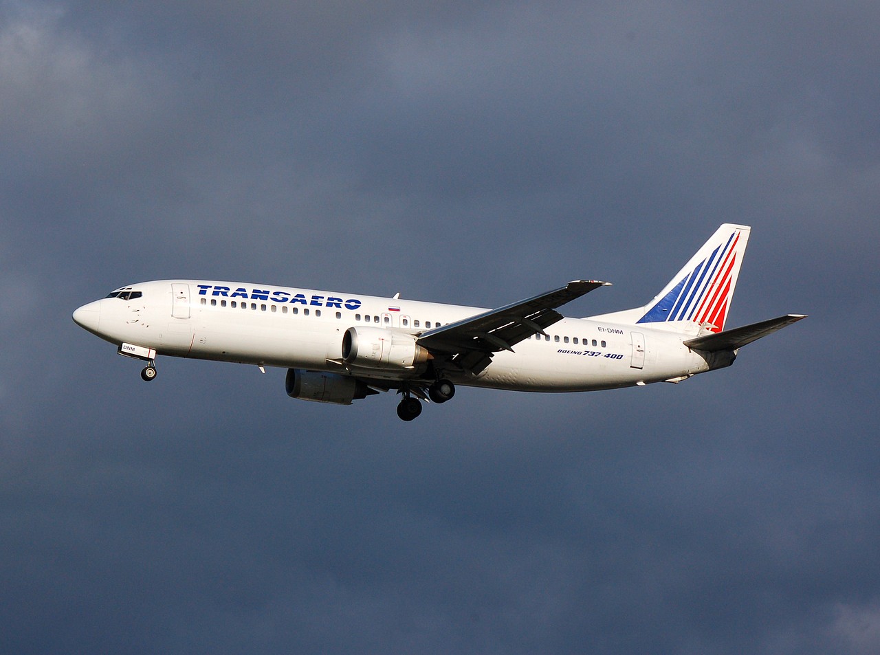 EI-DNM - 737-4S3 - Transaero Airlines - LHR - 13-11-2006