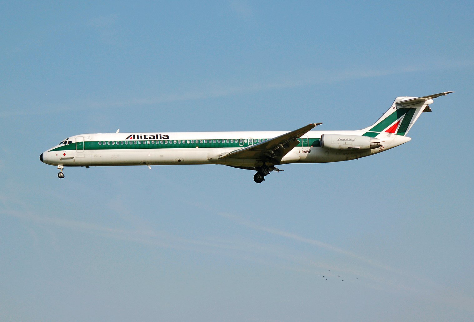 I-DAWE - MD-82 - Alitalia - BRU - 06-09-2006