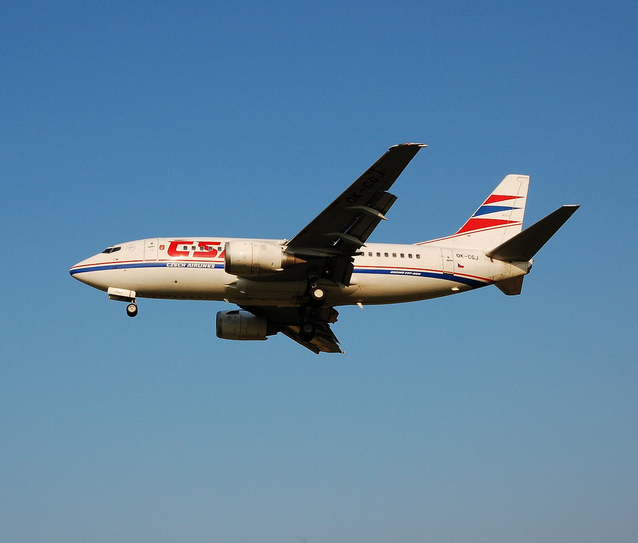 OK-CGJ - 737-55S - CSA Czech Airlines - BRU - 29-06-2006