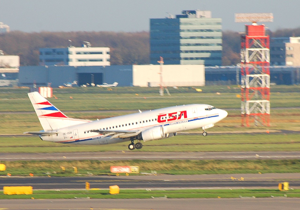 OK-CGN - 737-55S - CSA Czech Airlines - AMS - 28-11-2006