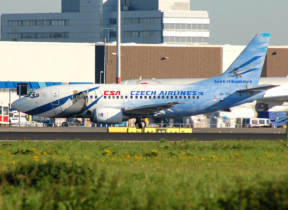 OK-DGL - 737-55S - CSA Czech Airlines - AMS - 10-09-2006