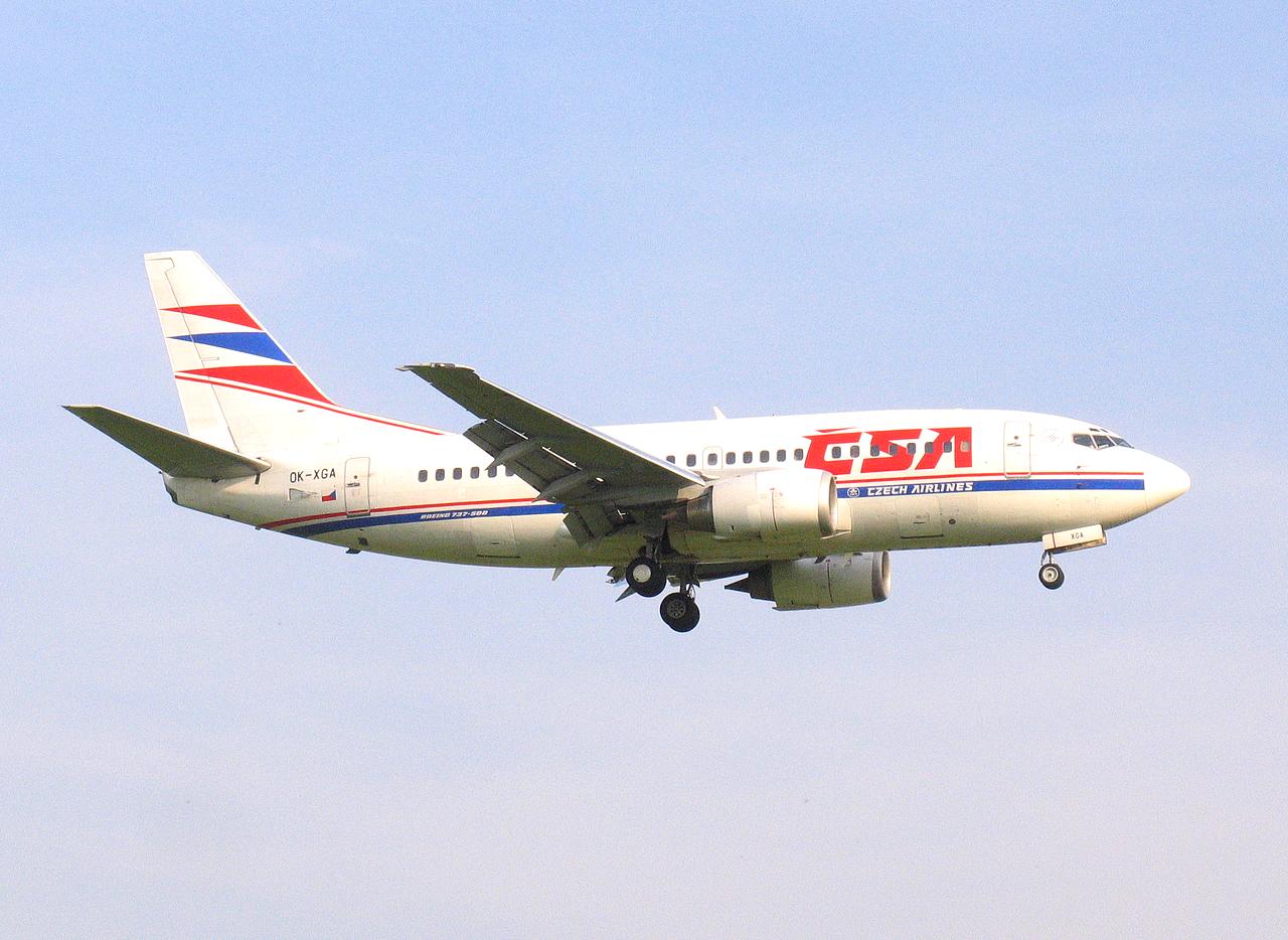 OK-XGA - 737-55S - CSA Czech Airlines - BRU - 09-06-2006