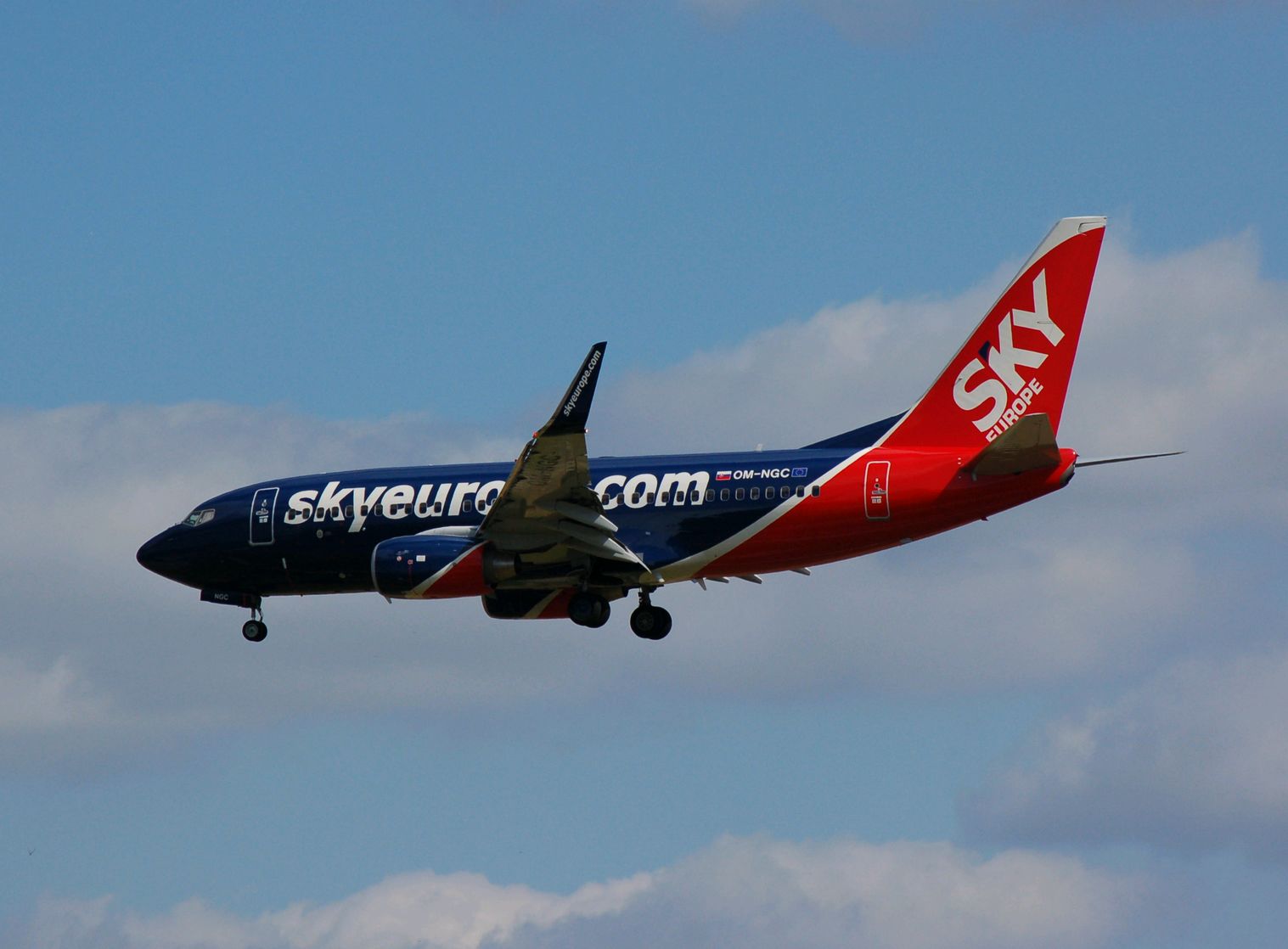 OM-NGC - 737-76N(WL) - SkyEurope Airlines - BRU - 08-09-2006