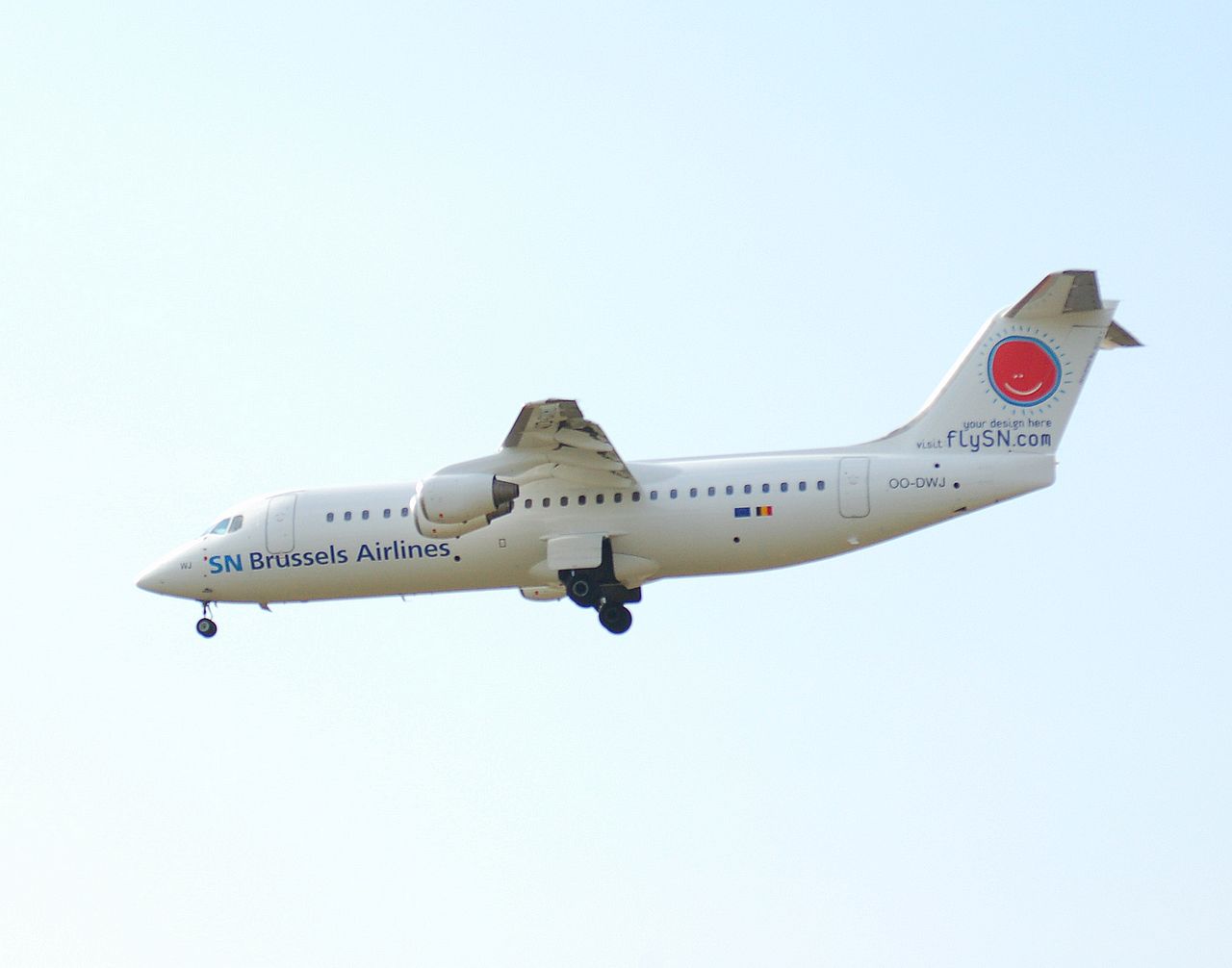 OO-DWJ - RJ100 - SN Brussels Airlines - BRU - 06-08-2006