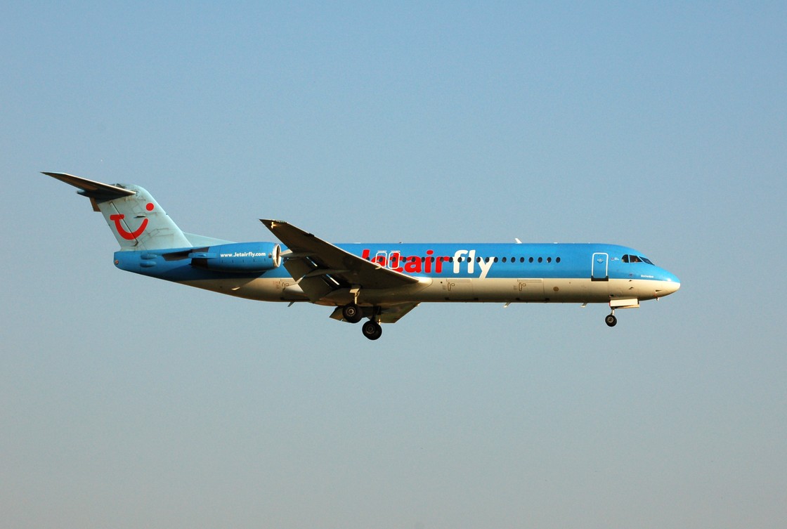 OO-TUF - Fokker 100 - JetairFly - BRU - 13-07-2006
