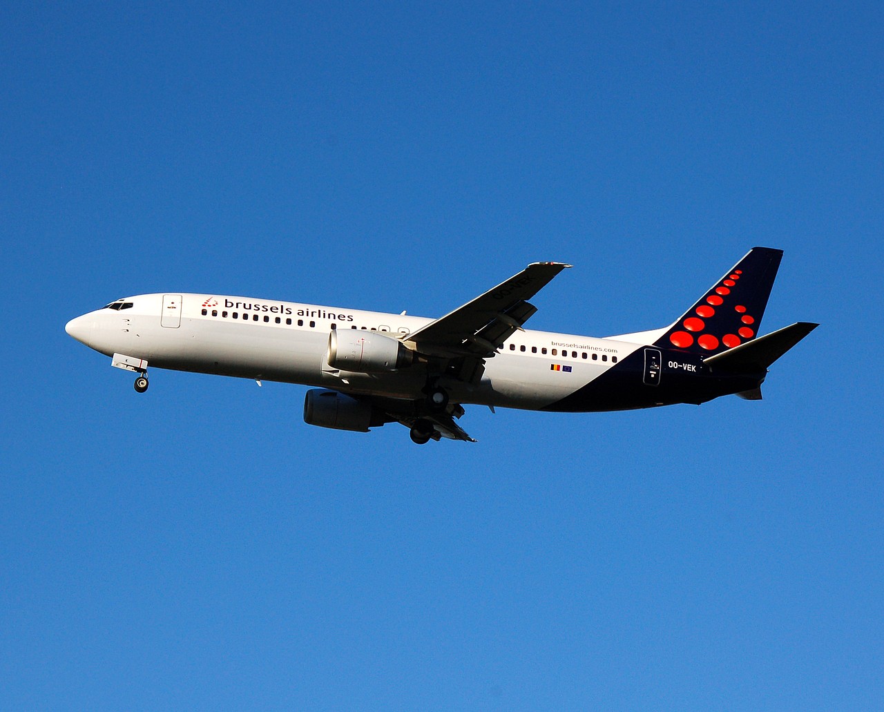 OO-VEK - 737-405 - Brussels Airlines - BRU - 26-11-2006