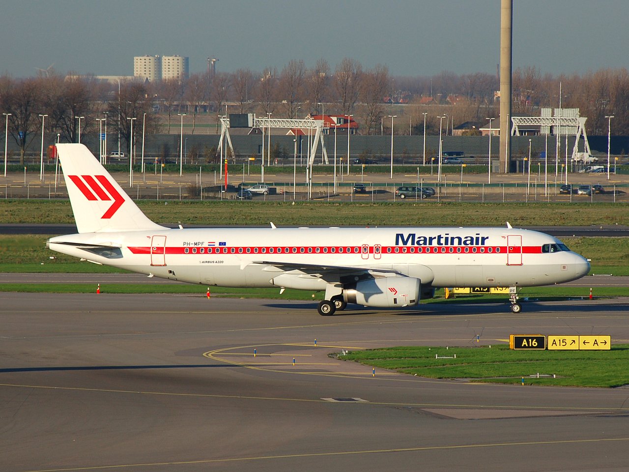 PH-MPF - A320-232 - Martinair Holland - AMS - 27-11-2006
