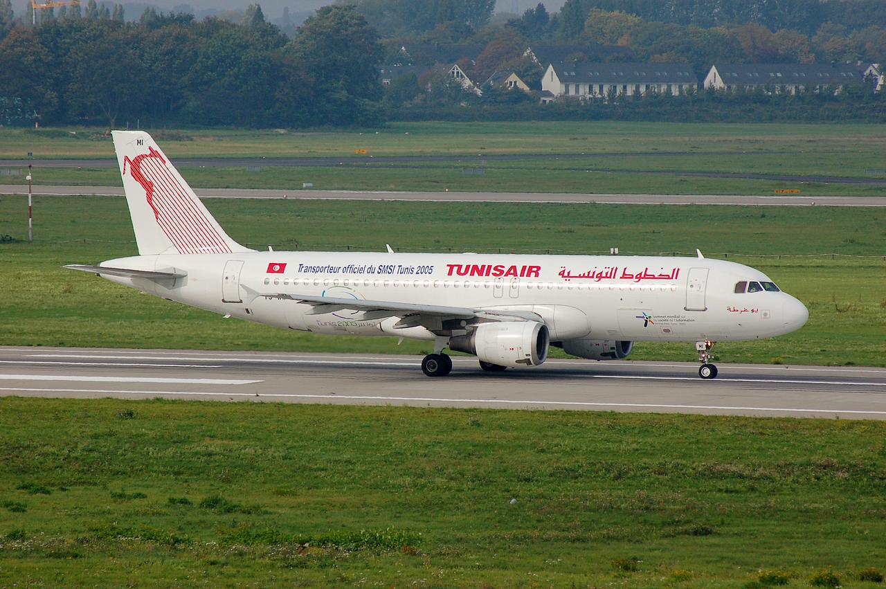 TS-IMI - A320-211 - Tunisair - DUS - 14-10-2006