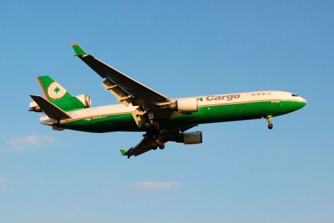 B-16111 - MD-11-F - EVA Air - BRU - 06-08-2006