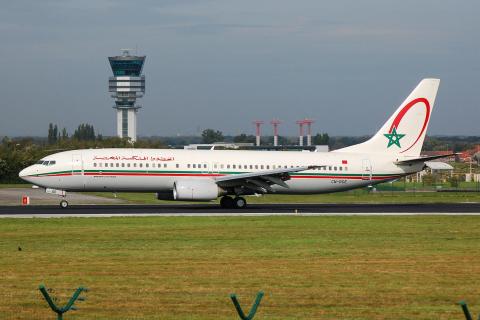 CN-ROE - 737-8B6 - Royal Air Maroc - BRU - 09-10-2006