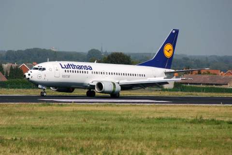 D-ABEF - 737-330 - Lufthansa - BRU - 06-09-2006