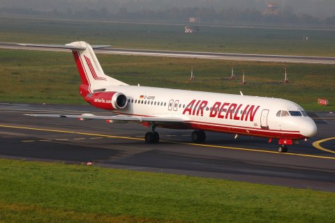 D-AGPB - Fokker 100 - Air Berlin - DUS - 03-11-2006
