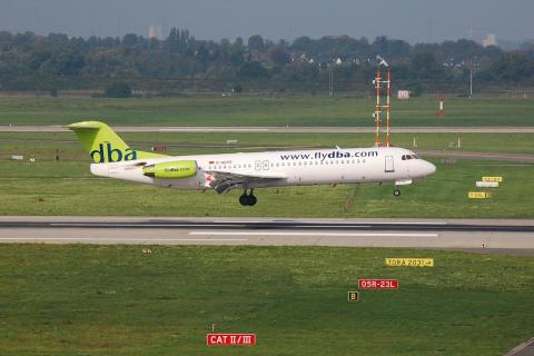 D-AGPD - Fokker 100 - DBA - DUS - 14-10-2006
