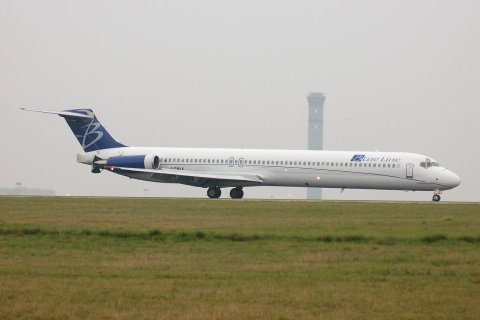 F-GMLK - MD-83 - Blue Line - CDG - 17-09-2006