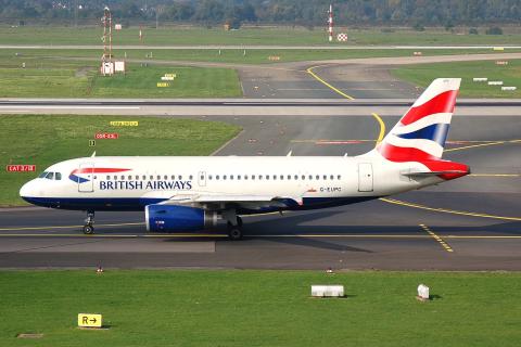 G-EUPC - A319-131 - British Airways - DUS - 14-10-2006