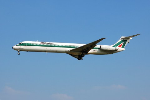 I-DAWH - MD-82 - Alitalia - BRU - 29-06-2006