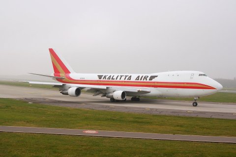 N702CK - 747-146 - Kalitta Air - LGG - 19-12-2006