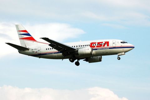 OK-CGJ - 737-55S - CSA Czech Airlines - BRU - 18-06-2006