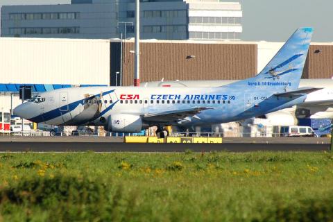 OK-DGL - 737-55S - CSA Czech Airlines - AMS - 10-09-2006