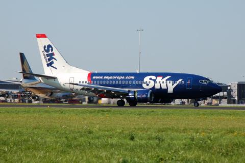 OM-SED - 737-53C - SkyEurope Airlines - AMS - 10-09-2006