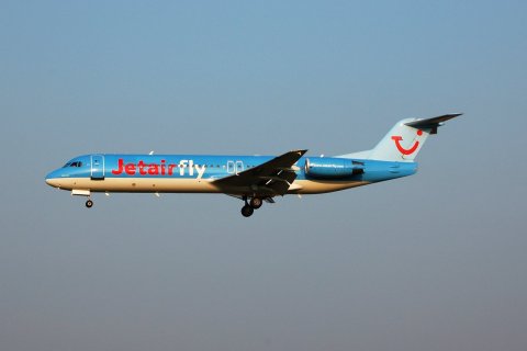 OO-TUF - Fokker 100 - JetairFly - BRU - 29-06-2006