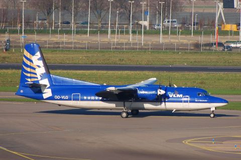 OO-VLQ - Fokker 50 - VLM - AMS - 27-11-2006