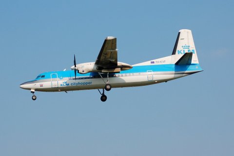 PH-KVF - Fokker 50 - KLM Cityhopper - BRU - 29-06-2006