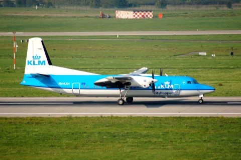 PH-KXH - Fokker 50 - KLM Cityhopper - DUS - 14-10-2006