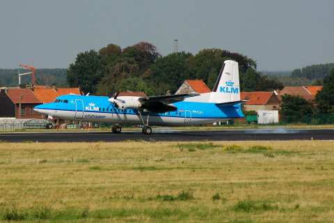 PH-LXJ - Fokker 50 - KLM Cityhopper - BRU - 06-09-2006