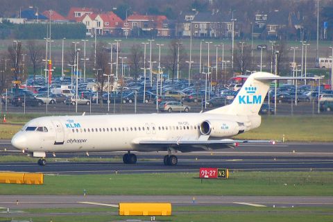 PH-OFL - Fokker 100 - KLM Cityhopper - AMS - 27-11-2006
