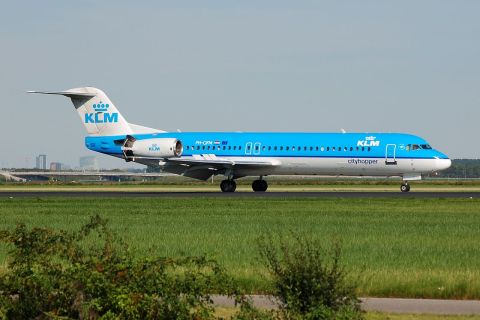 PH-OFM - Fokker 100 - KLM Cityhopper - AMS - 10-09-2006