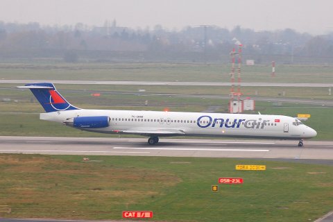 TC-OMN - MD-80 - Onur Air - DUS - 23-12-2006