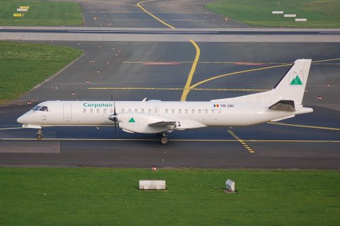 YR-SBI - Saab 2000 - Carpatair - DUS - 14-10-2006