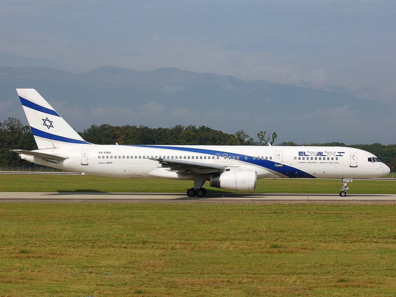 4X-EBU - 757-258 - El Al Israel Airlines - GVA - 02-10-2007