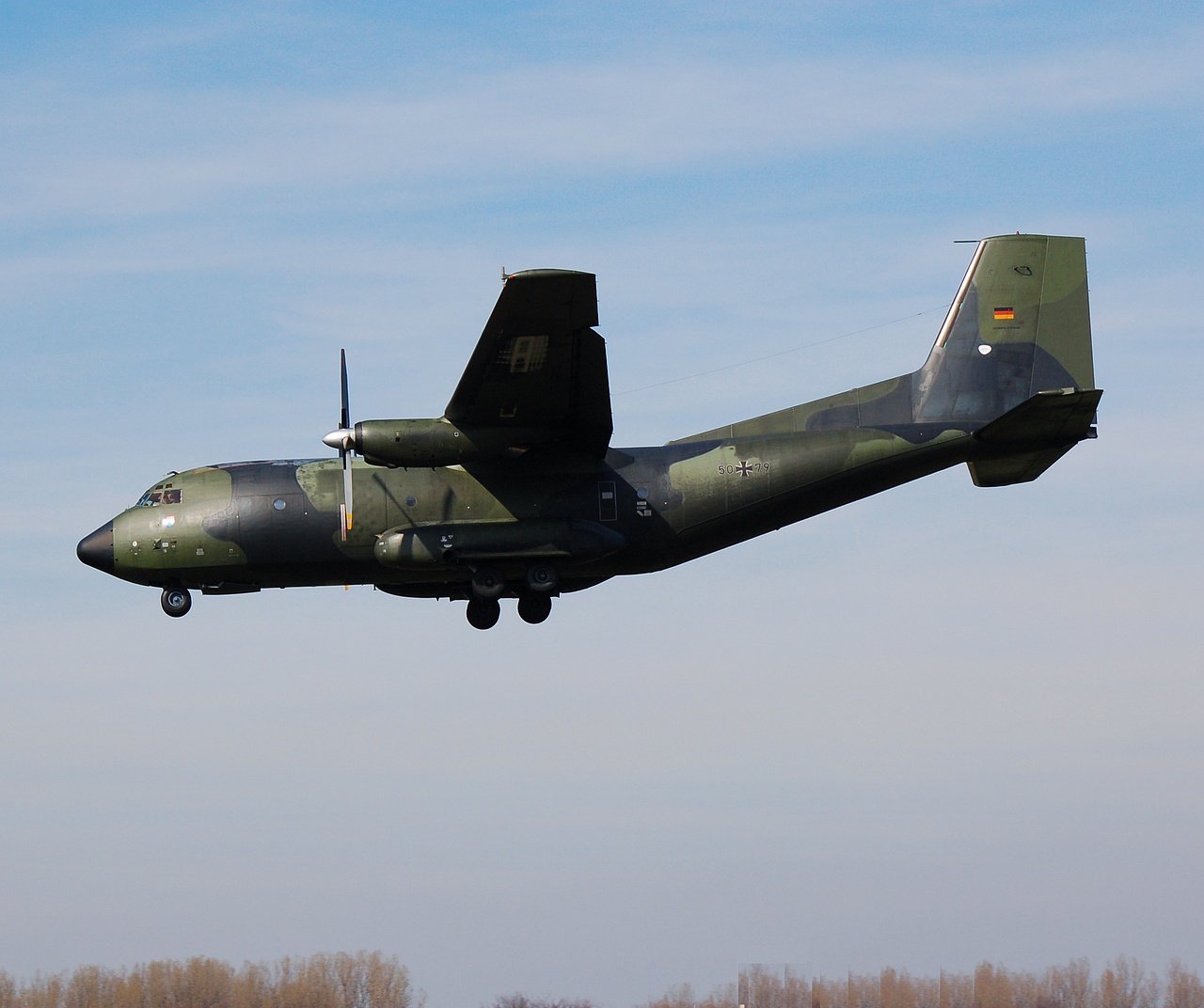 50+79 - C-160D Transall - German Air Force (Luftwaffe) - GKE - 05-04-2007