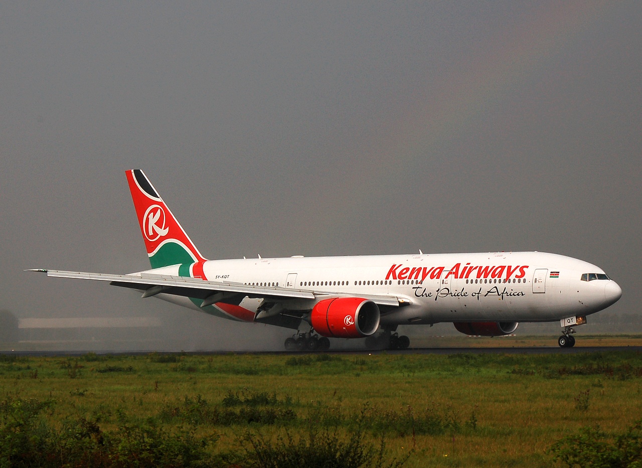 5Q-KQT - 777-2U8(ER) - Kenya Airways - AMS - 12-08-2007