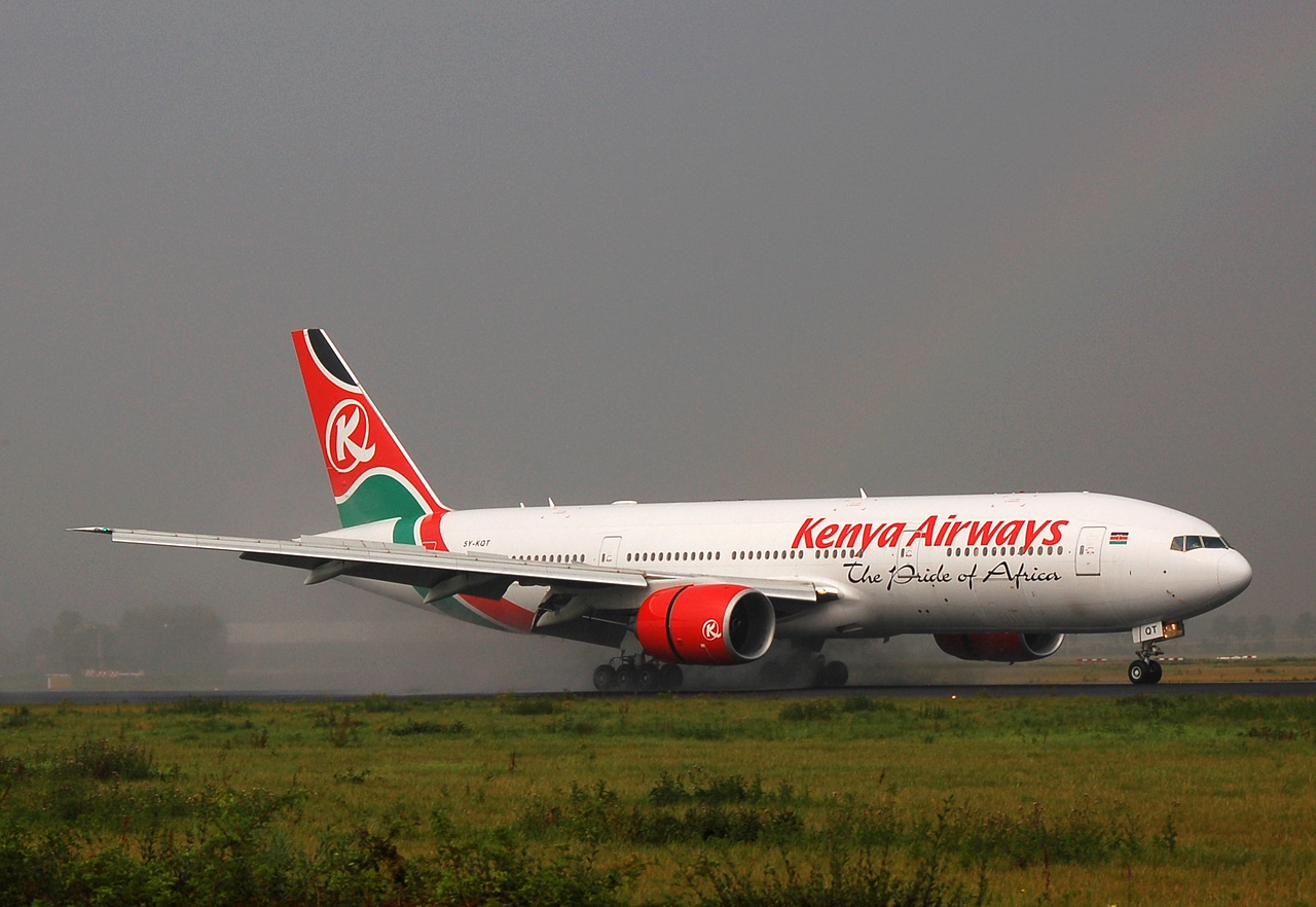 5Y-KQT - 777-2U8(ER) - Kenya Airways - AMS - 12-08-2007