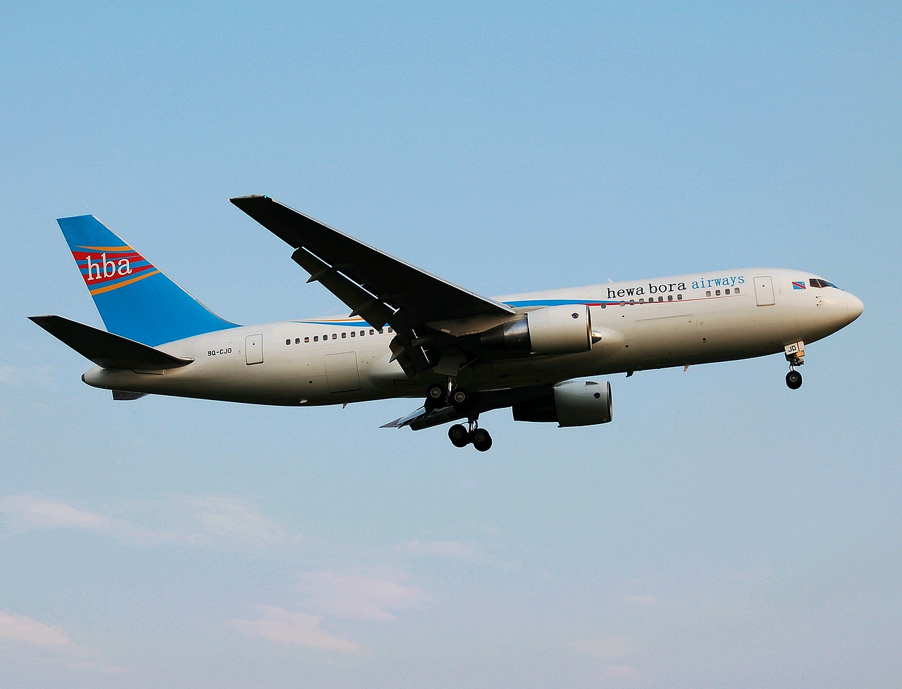 9Q-CJD - 767-266(ER) - Hewa Bora Airways - BRU - 02-06-2007