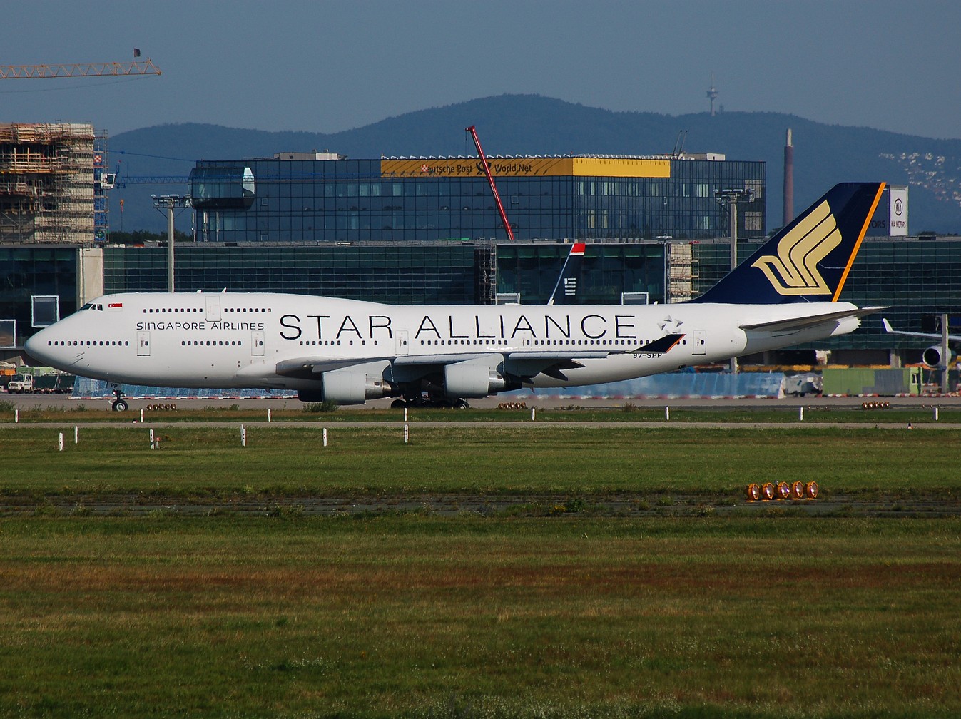 9V-SPP - 747-412 - Singapore Airlines - FRA - 07-07-2007