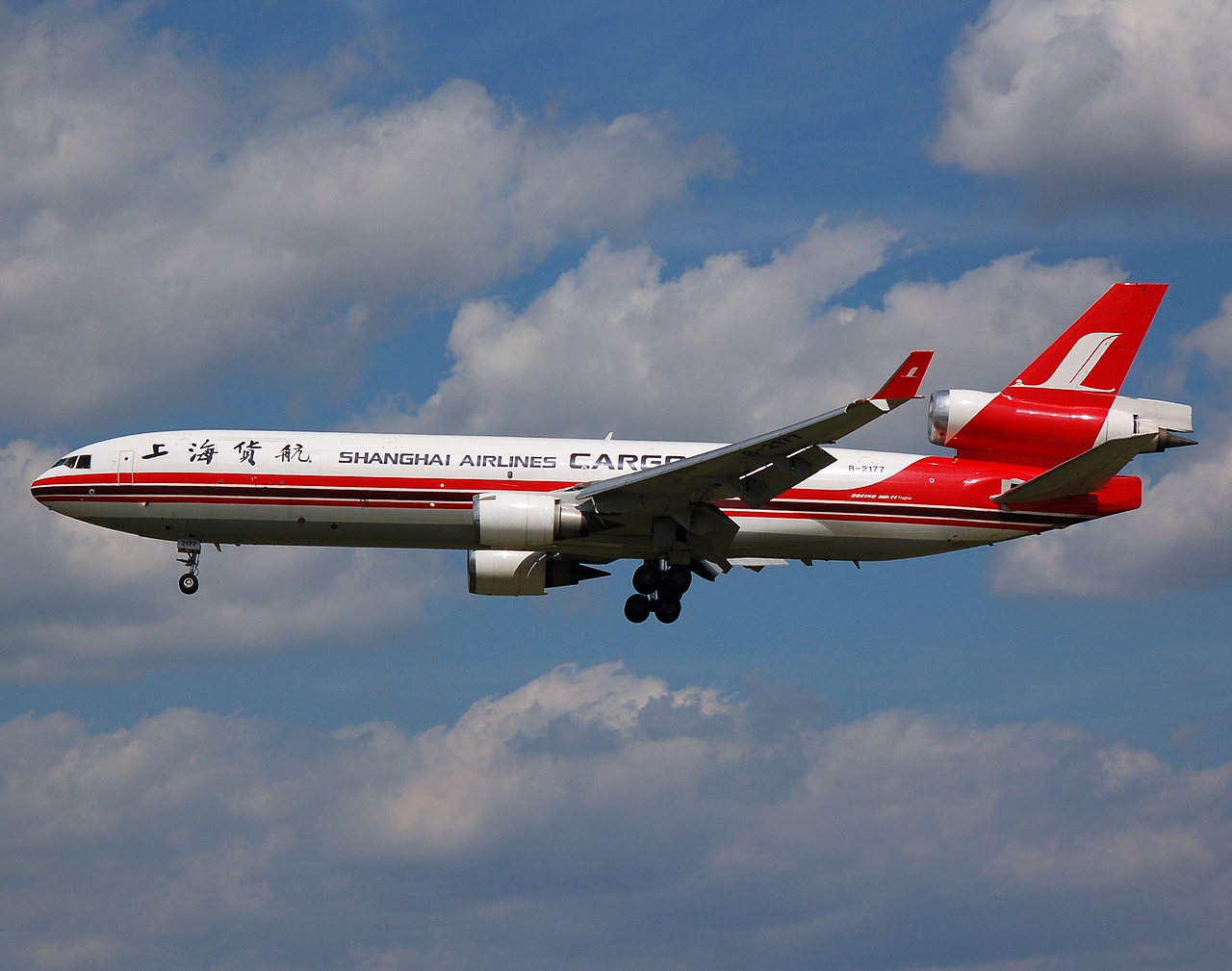 B-2177 - MD-11-F - Shanghai Airlines - FRA - 08-07-2007