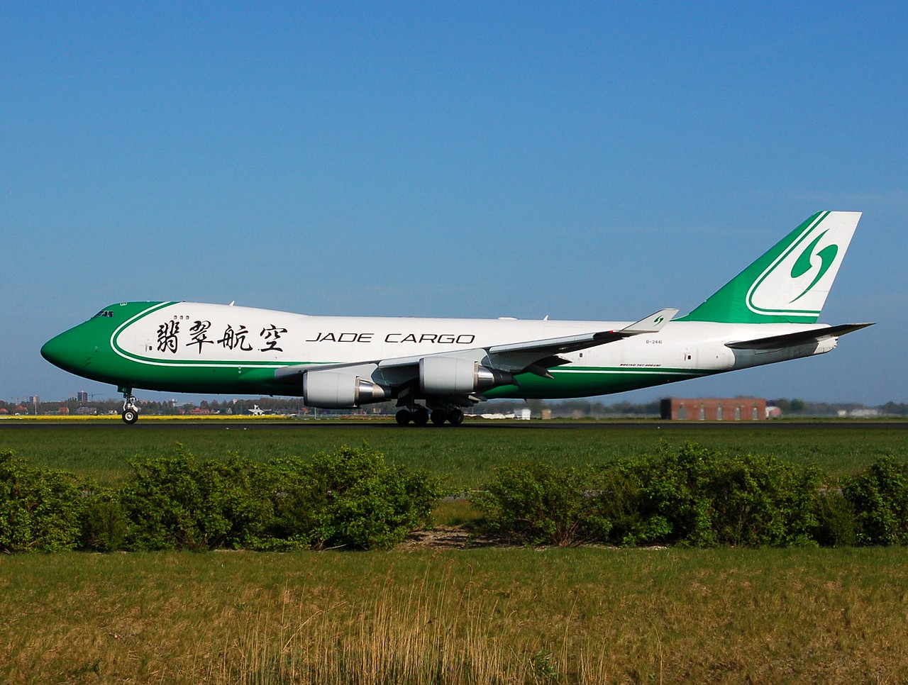 B-2441 - 747-4EVF(ER) - Jade Cargo International - AMS - 21-04-2007