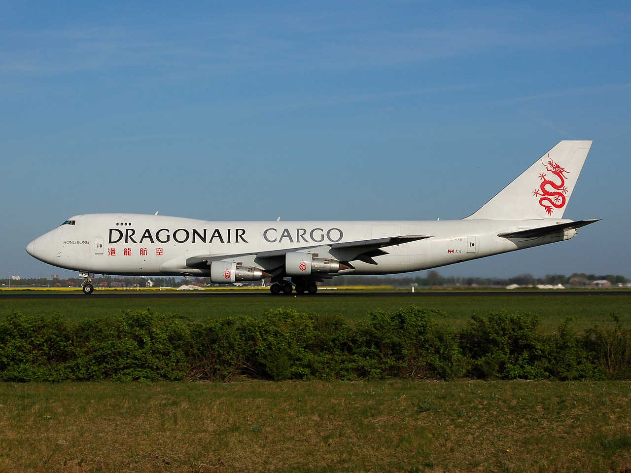 B-KAD - 747-209F - Dragonair - AMS - 21-04-2007